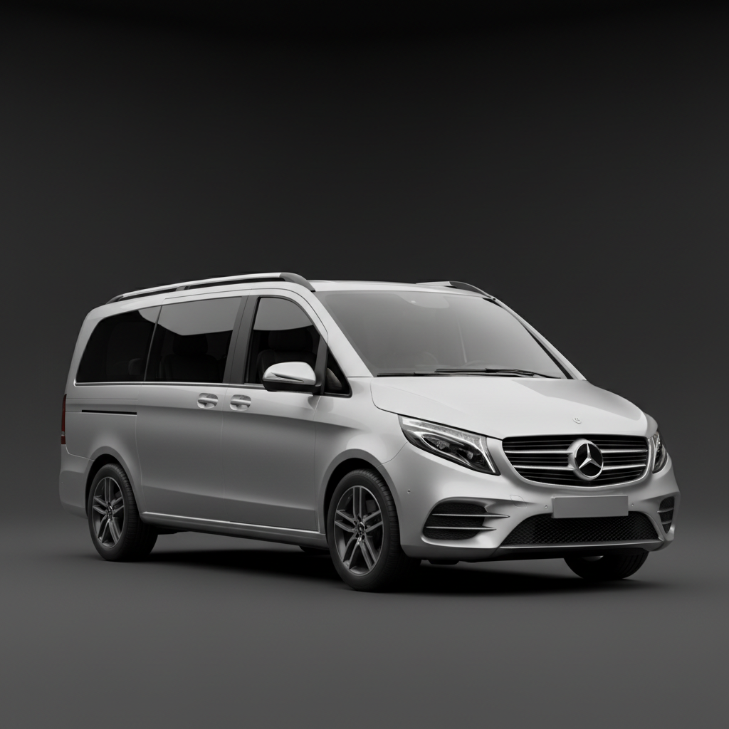 Mittelklasse Limousine mit Chauffeur